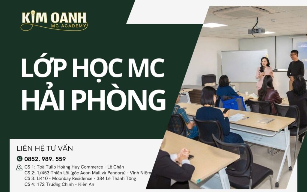Lớp học MC Hải Phòng