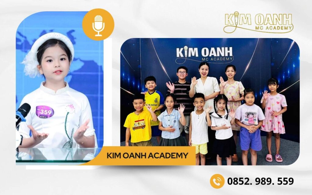 lớp học làm mc cho bé
